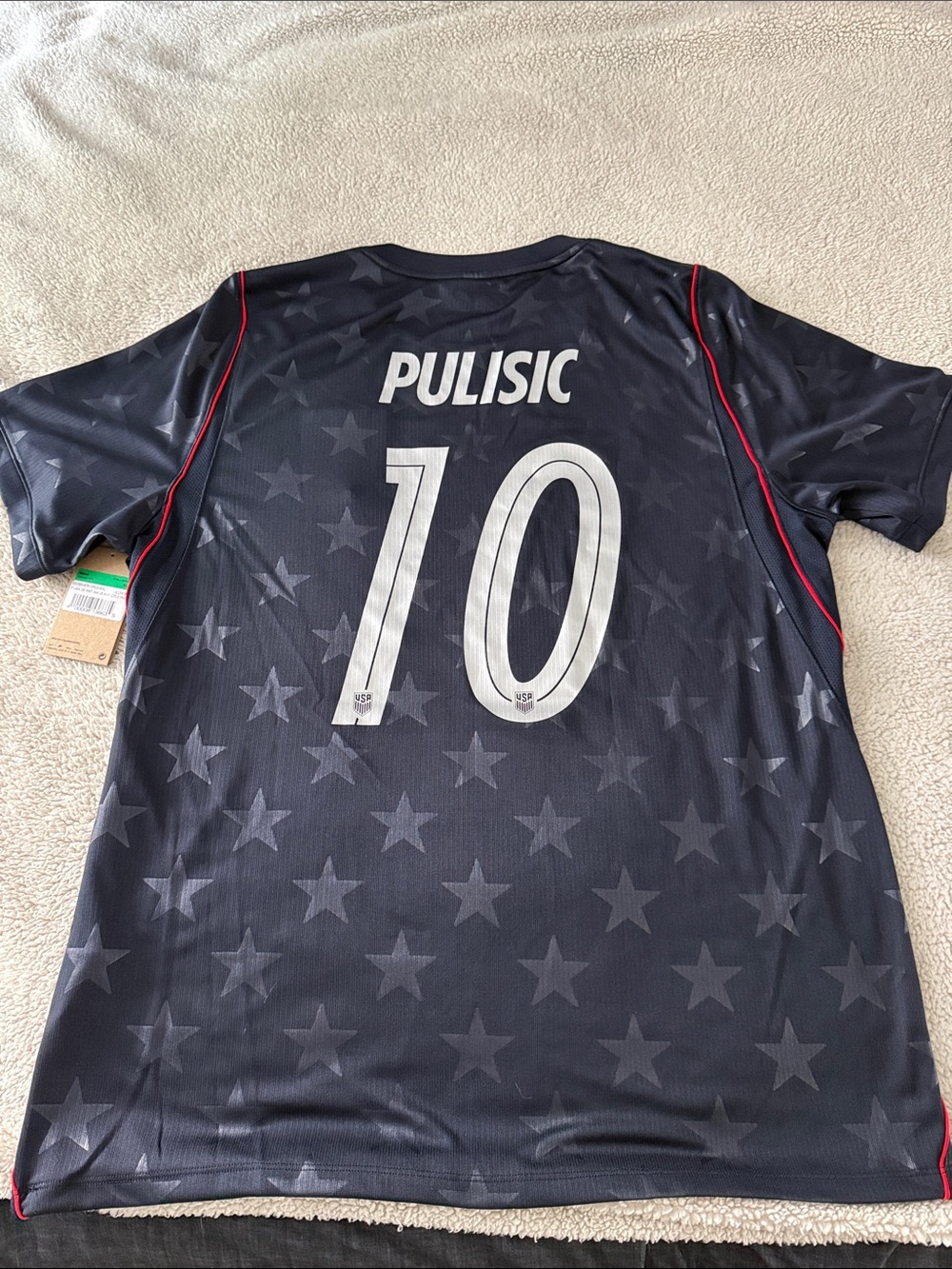 USA 🇺🇸 #10 Christian Pulisic 2026 FIFA World Cup Edition Nike Away Jersey